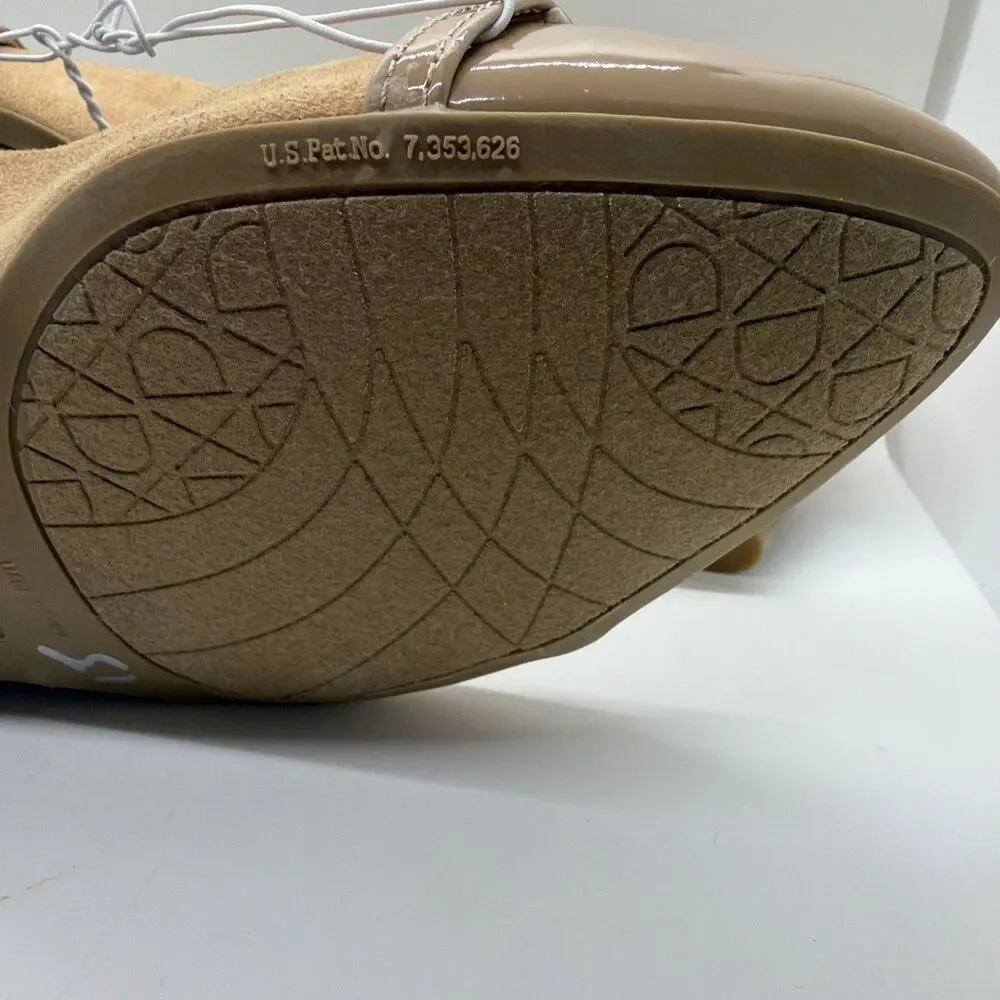 NEW Gloria Vanderbilt Memory Foam Tan Wedge 2" Heels Women’s size 11 W - Picture 10 of 10